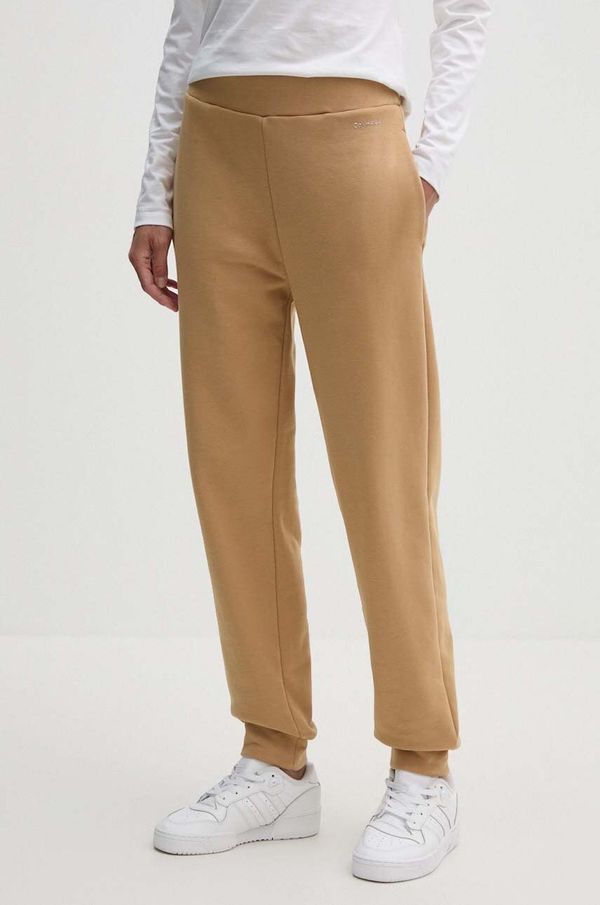 Calvin Klein Donji dio trenirke Calvin Klein boja: bež, bez uzorka, K20K207214
