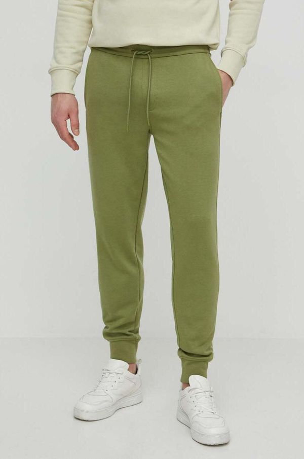 Calvin Klein Jeans Donji dio trenirke Calvin Klein Jeans boja: zelena, s tiskom, J30J325494