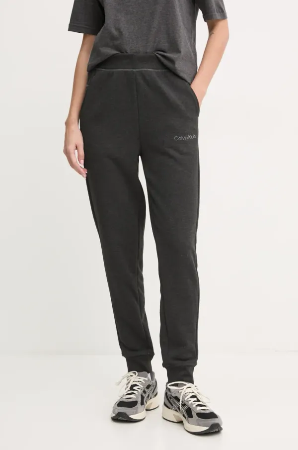 Calvin Klein Performance Donji dio trenirke Calvin Klein Performance boja: crna, bez uzorka