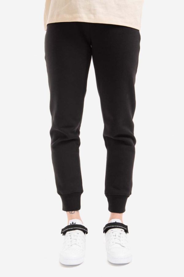 Champion Donji dio trenirke Champion Rib Cuff Pants boja: crna, glatki materijal, 115140-KK001