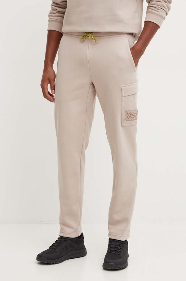 Columbia Donji dio trenirke Columbia Wallowa Fleece boja: bež, bez uzorka, 2090821