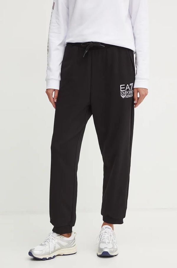 EA7 Emporio Armani Donji dio trenirke EA7 Emporio Armani boja: crna, s tiskom, TJZCZ.6DTP64