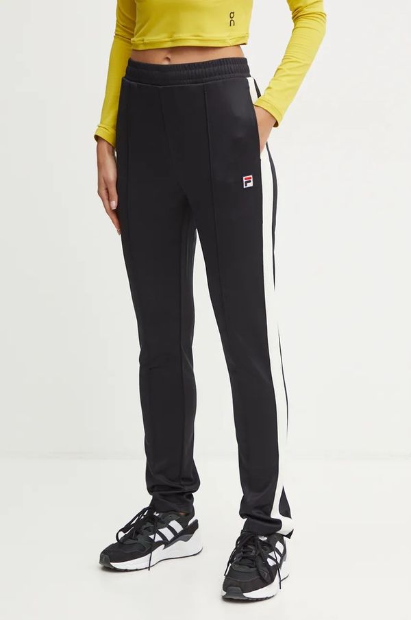Fila Donji dio trenirke Fila Lamoni boja: crna, s uzorkom, FAW0889