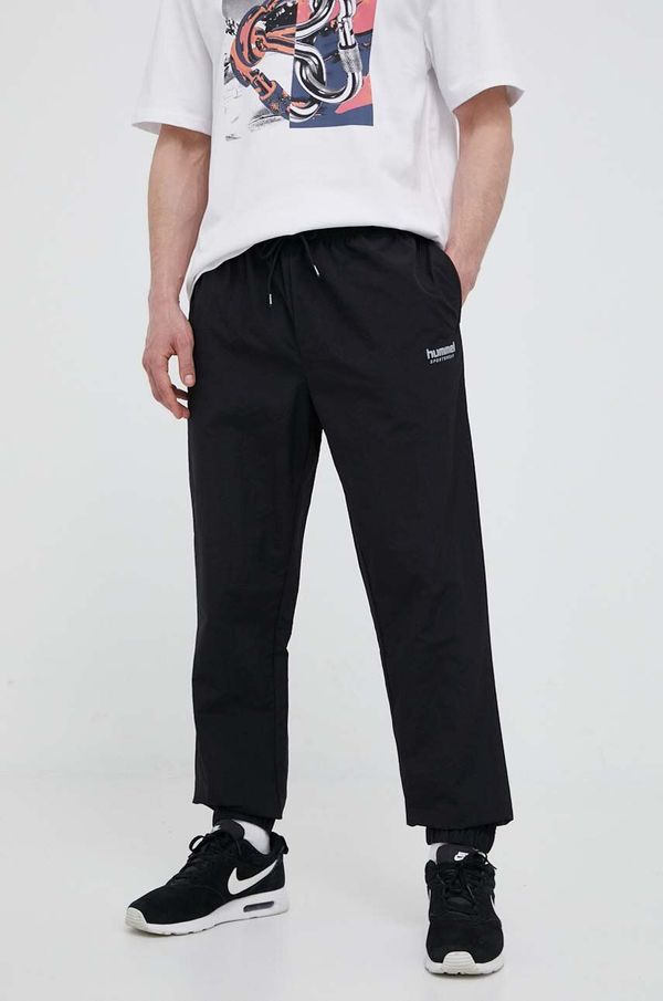 Hummel Donji dio trenirke Hummel boja: crna, s tiskom