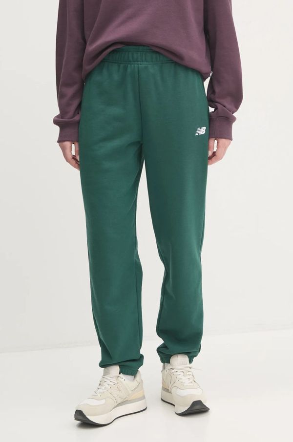 New Balance Donji dio trenirke New Balance boja: zelena, bez uzorka, WP41500NWG