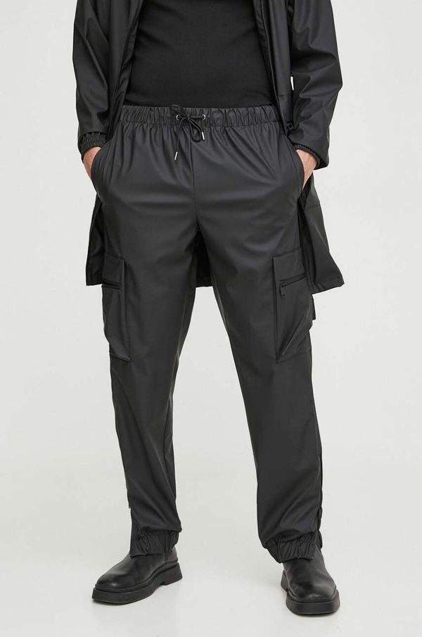 Rains Donji dio trenirke Rains 18850 Pants boja: crna, bez uzorka