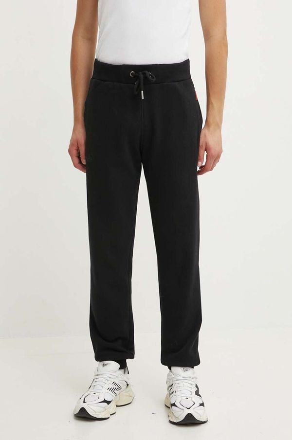 Superdry Donji dio trenirke Superdry boja: crna, bez uzorka