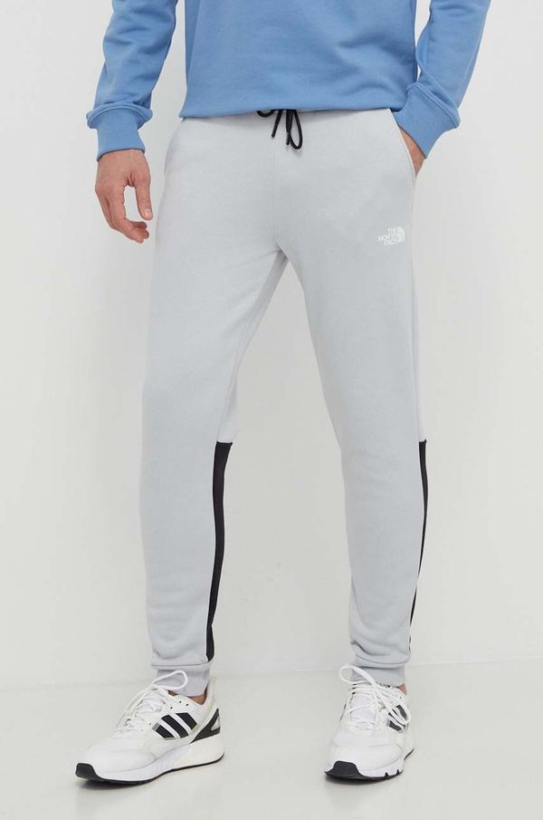 The North Face Donji dio trenirke The North Face boja: siva, s uzorkom, NF0A87DQA0M1