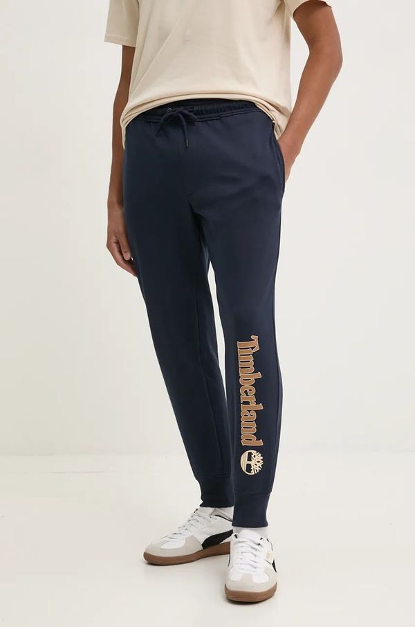 Timberland Donji dio trenirke Timberland boja: tamno plava, s tiskom, TB0A5YFB4331