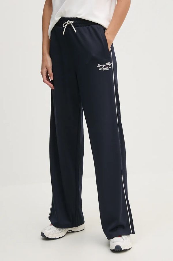 Tommy Hilfiger Donji dio trenirke Tommy Hilfiger boja: tamno plava, s aplikacijom, WW0WW42921