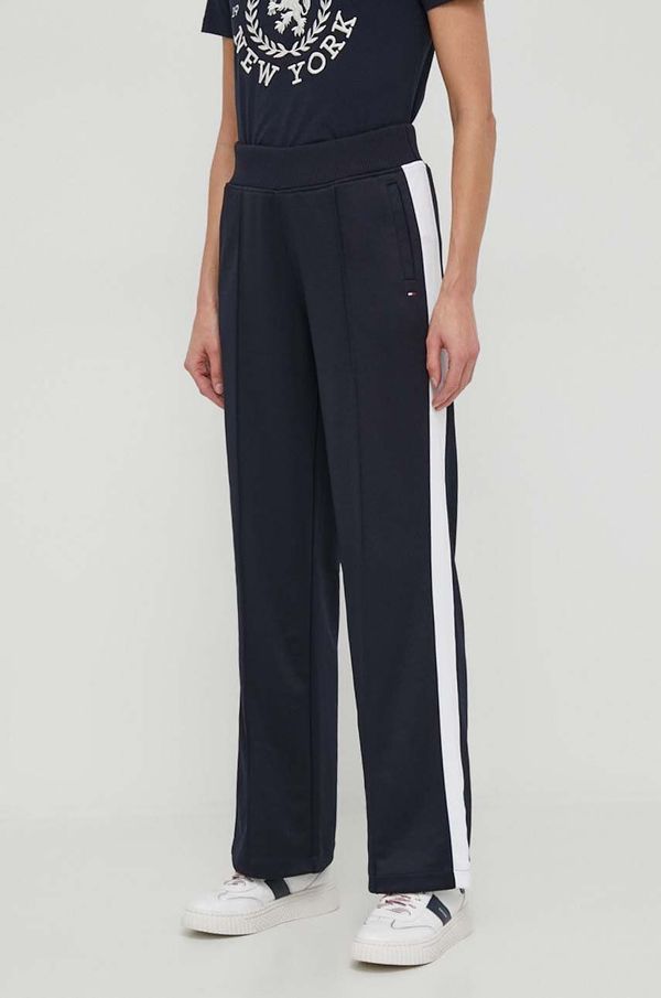 Tommy Hilfiger Donji dio trenirke Tommy Hilfiger boja: tamno plava, s uzorkom