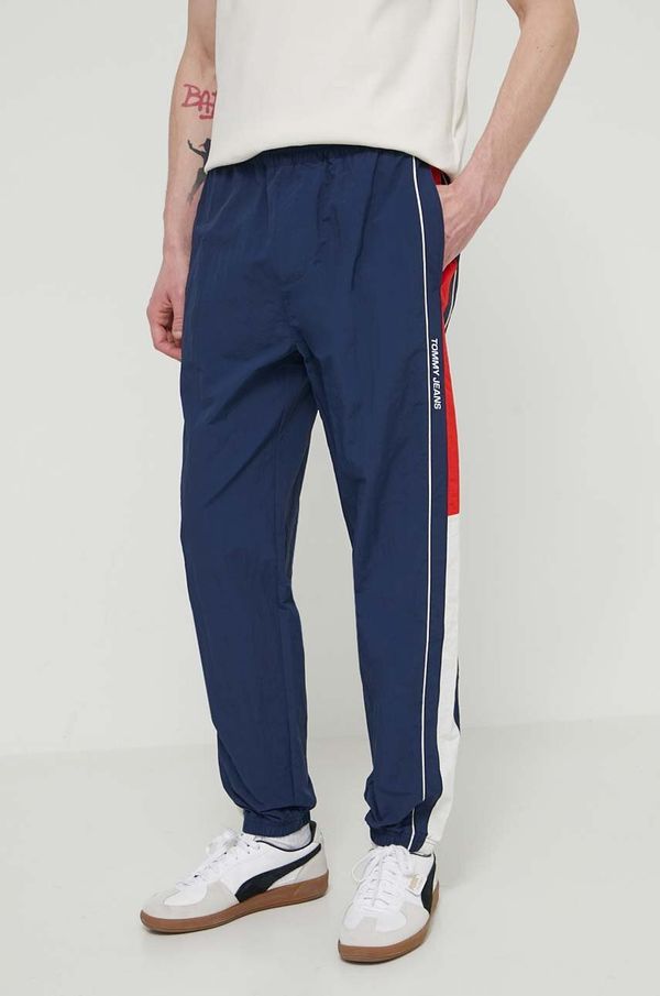 Tommy Jeans Donji dio trenirke Tommy Jeans Archive Games boja: tamno plava, s uzorkom, DM0DM19539