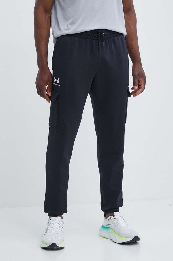 Under Armour Donji dio trenirke Under Armour Essential boja: crna, bez uzorka