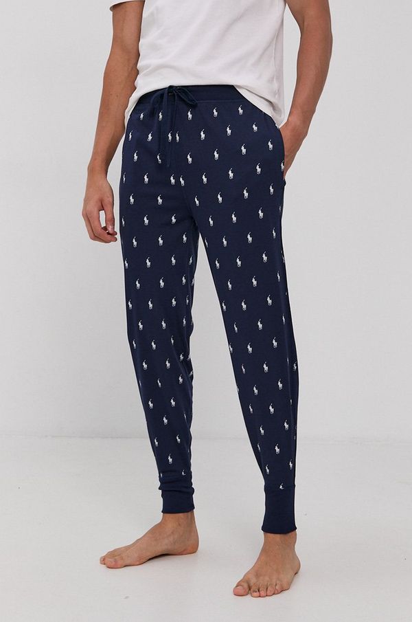 Polo Ralph Lauren Dugi doljnji dio pidžame Polo Ralph Lauren za muškarce, boja: tamno plava