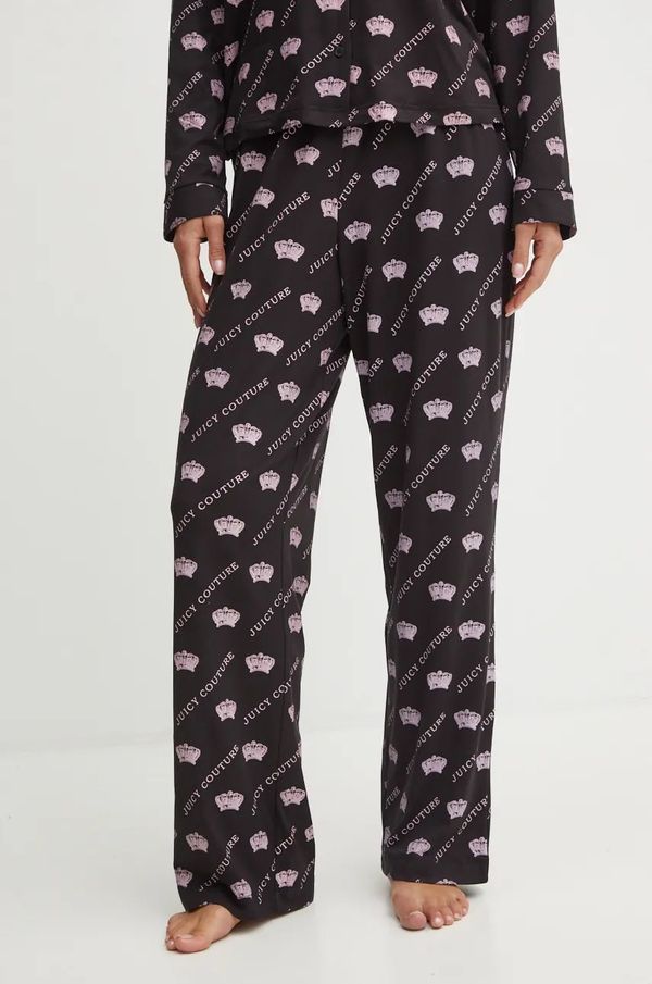 Juicy Couture Dugi donji dio pidžame Juicy Couture NOLAN PYJAMA BOTTOMS za žene, boja: crna, JCLPB224502