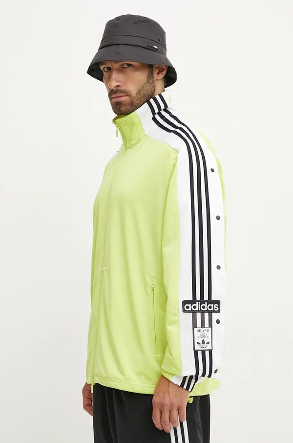 adidas Originals Dukserica adidas Originals za muškarce, boja: zelena, s uzorkom, JN0811