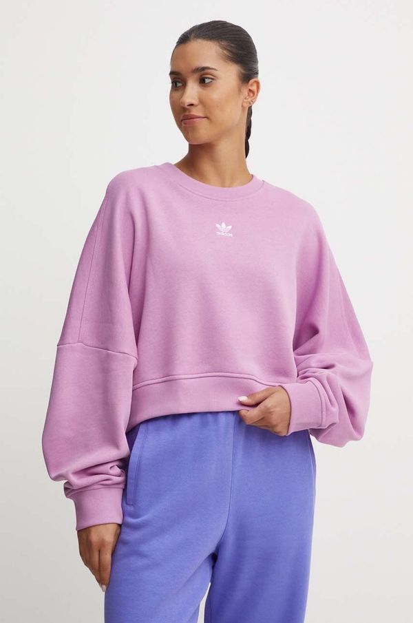 adidas Originals Dukserica adidas Originals za žene, boja: ljubičasta, bez uzorka, IY2544