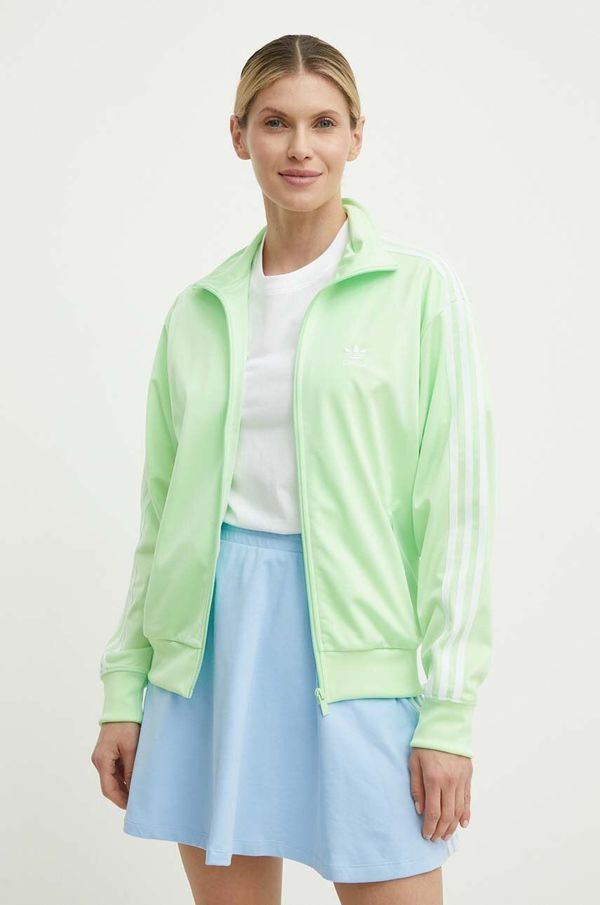 adidas Originals Dukserica adidas Originals za žene, boja: zelena, s aplikacijom, IP0614