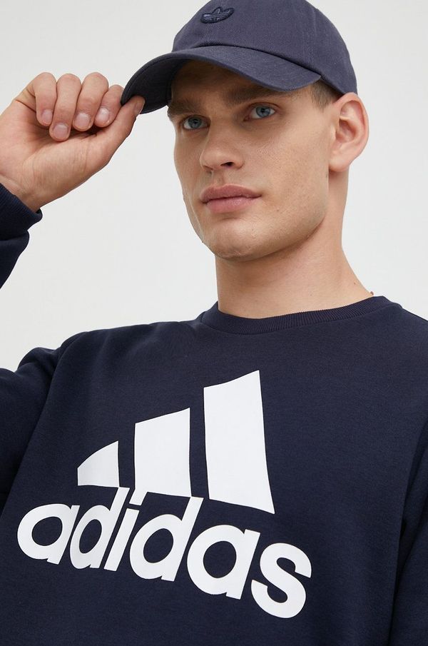 adidas Performance Dukserica adidas Performance za muškarce, boja: tamno plava, s tiskom
