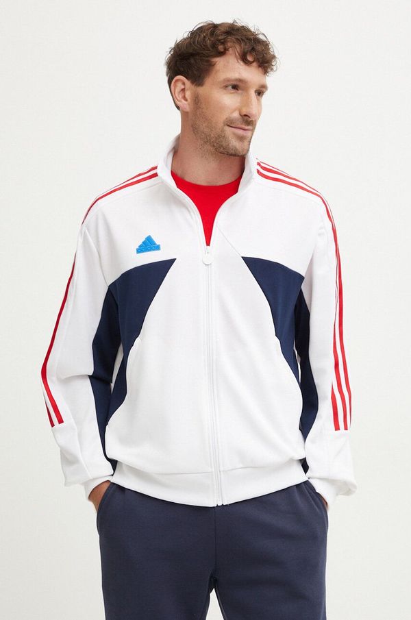 adidas Dukserica adidas Tiro boja: bijela, s uzorkom, IY2064