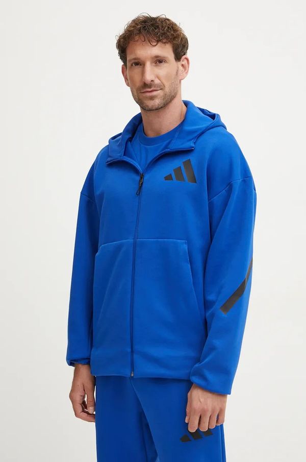 adidas Dukserica adidas ZNE za muškarce, s kapuljačom, s tiskom, JF6388