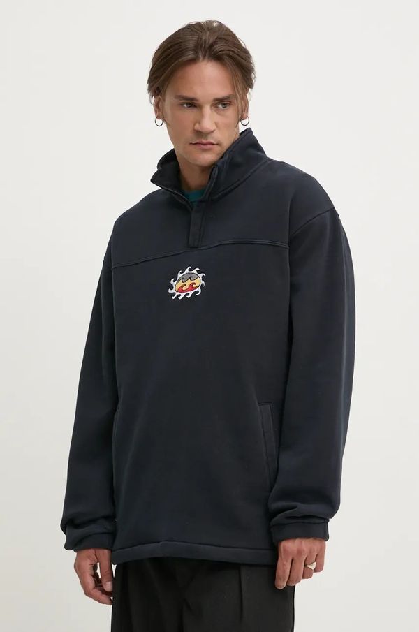 Billabong Dukserica Billabong Otis King Pawn za muškarce, boja: crna, s aplikacijom, UBYFT00296