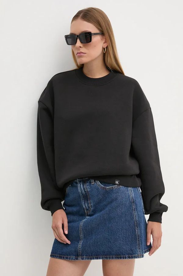 Calvin Klein Jeans Dukserica Calvin Klein Jeans za žene, boja: crna, bez uzorka, J20J224656