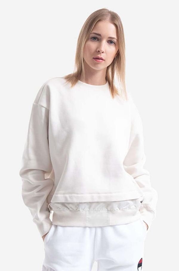 Champion Dukserica Champion  Crewneck Sweatshirt za žene, boja: bež, glatka, 114665-ES001