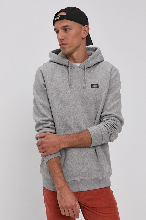Dickies Dukserica Dickies za muškarce, boja: siva, DK0A4XCDGYM-GREYMELANG