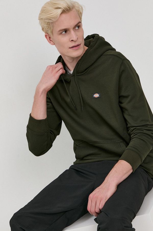 Dickies Dukserica Dickies za muškarce, boja: svijetlo plava, s kapuljačom