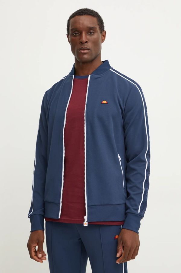 Ellesse Dukserica Ellesse ALTOBELLI za muškarce, boja: tamno plava, s uzorkom, SHX20958