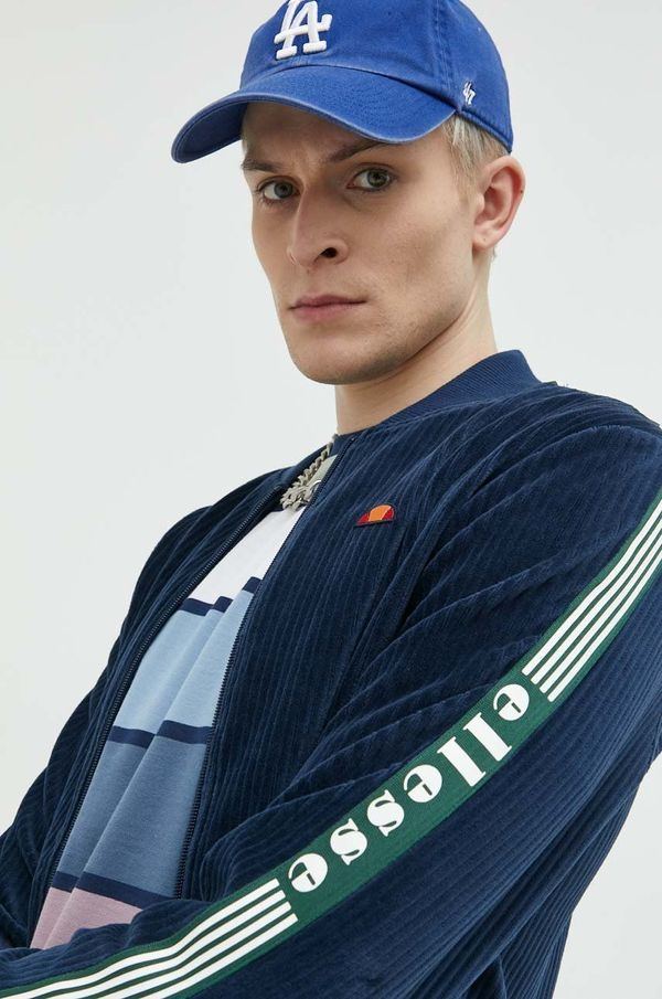 Ellesse Dukserica Ellesse za muškarce, boja: tamno plava, s aplikacijom
