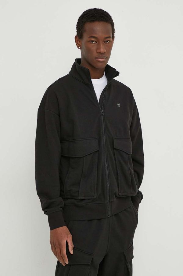 G-Star Raw Dukserica G-Star Raw za muškarce, boja: crna, bez uzorka