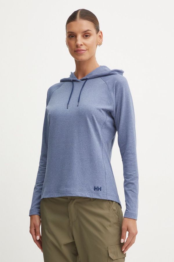 Helly Hansen Dukserica Helly Hansen VERGLAS LIGHT za žene, s kapuljačom, melanž, 62964