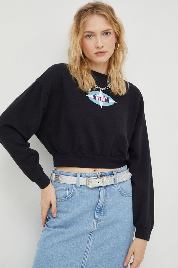 Levi's Dukserica Levi's za žene, boja: crna, s tiskom
