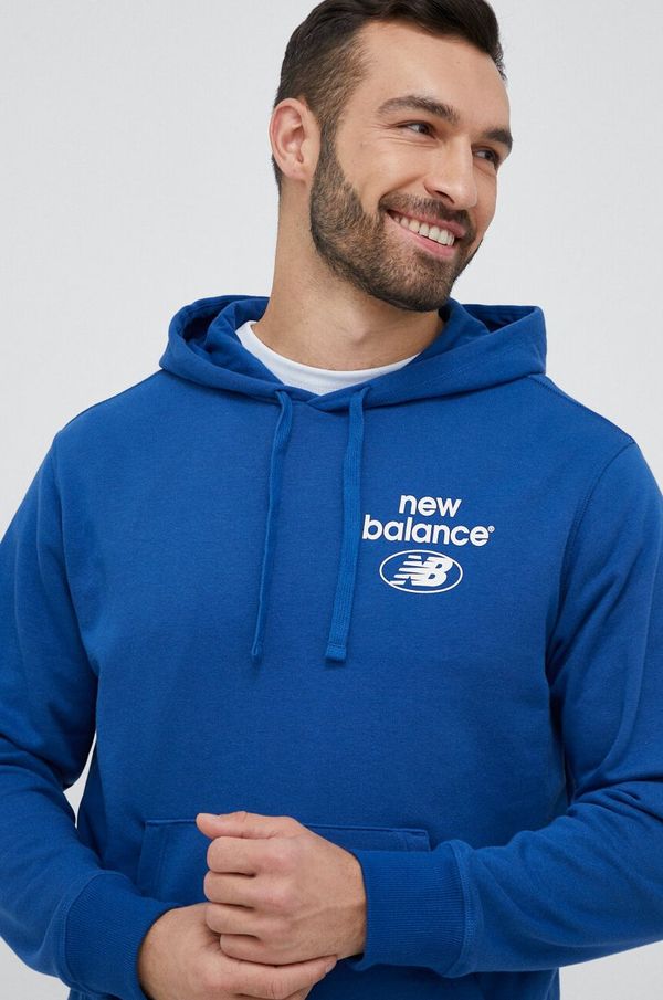 New Balance Dukserica New Balance za muškarce, s kapuljačom, s tiskom