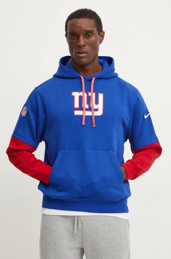 Nike Dukserica Nike New York Giants za muškarce, s kapuljačom, s uzorkom, 02F2-073K-8I-87G