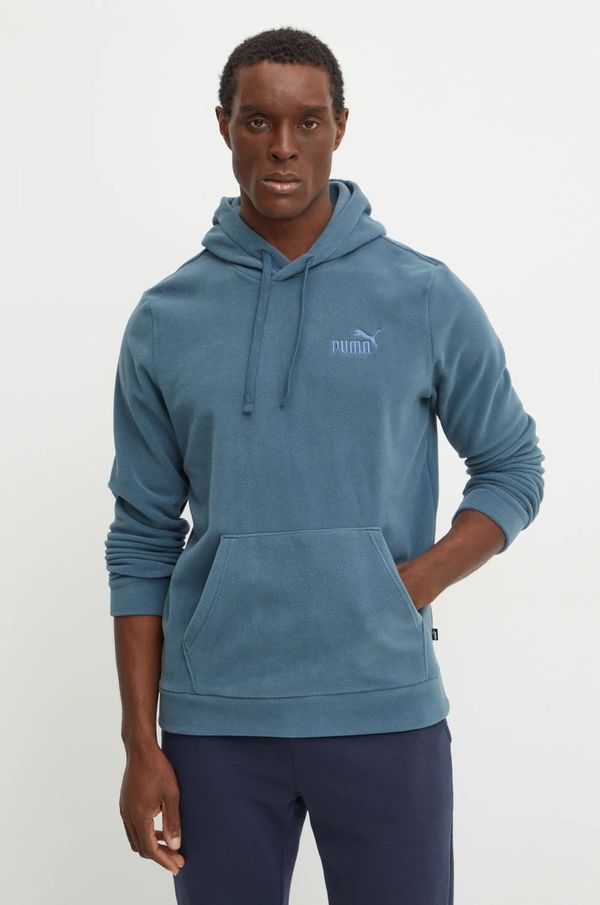 Puma Dukserica od flisa Puma s kapuljačom, bez uzorka, 681892