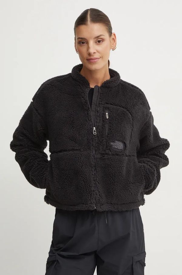 The North Face Dukserica od flisa The North Face SPORTY STREET boja: crna, bez uzorka, NF0A88ZBJK31