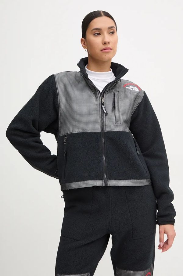 The North Face Dukserica od flisa The North Face TNF x 30th Years HMLYN boja: siva, s uzorkom, NF0A88YR4O41