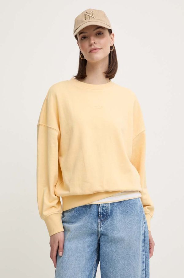 Pepe Jeans Dukserica Pepe Jeans EVELYN za žene, boja: žuta, bez uzorka, PL581442