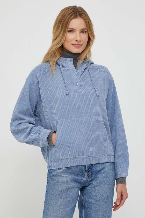 Pepe Jeans Dukserica Pepe Jeans za žene, s kapuljačom, bez uzorka