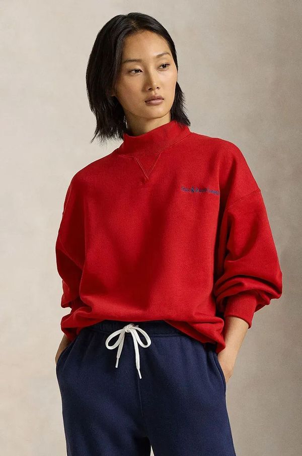 Polo Ralph Lauren Dukserica Polo Ralph Lauren boja: crvena, bez uzorka, 211947965