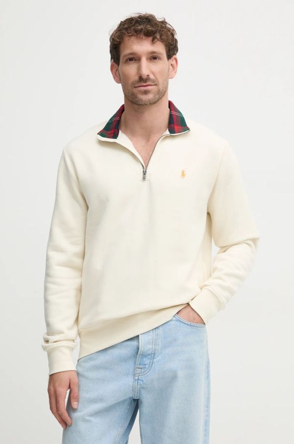 Polo Ralph Lauren Dukserica Polo Ralph Lauren za muškarce, boja: bijela, bez uzorka, 710952257