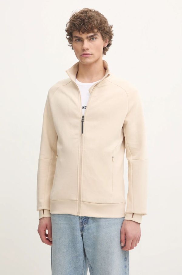 Superdry Dukserica Superdry za muškarce, boja: bež, bez uzorka, M2013960A-1YP
