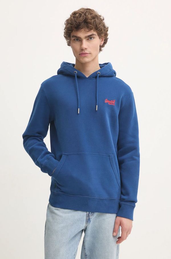 Superdry Dukserica Superdry za muškarce, s kapuljačom, s aplikacijom, M2013110D-J6P