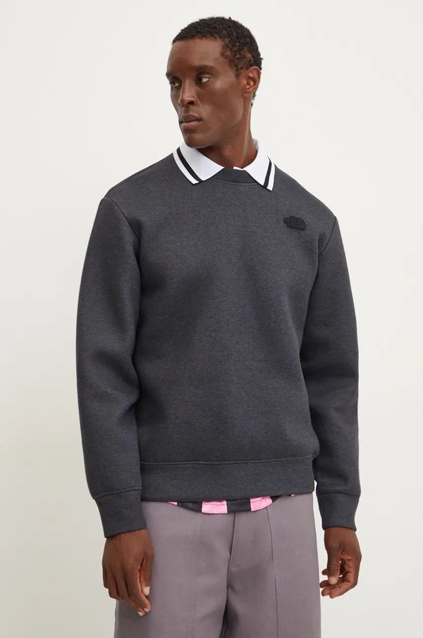 The North Face Dukserica The North Face Crew Neck Sweatshirt za muškarce, boja: crna, bez uzorka, NF0A8AMAKS71