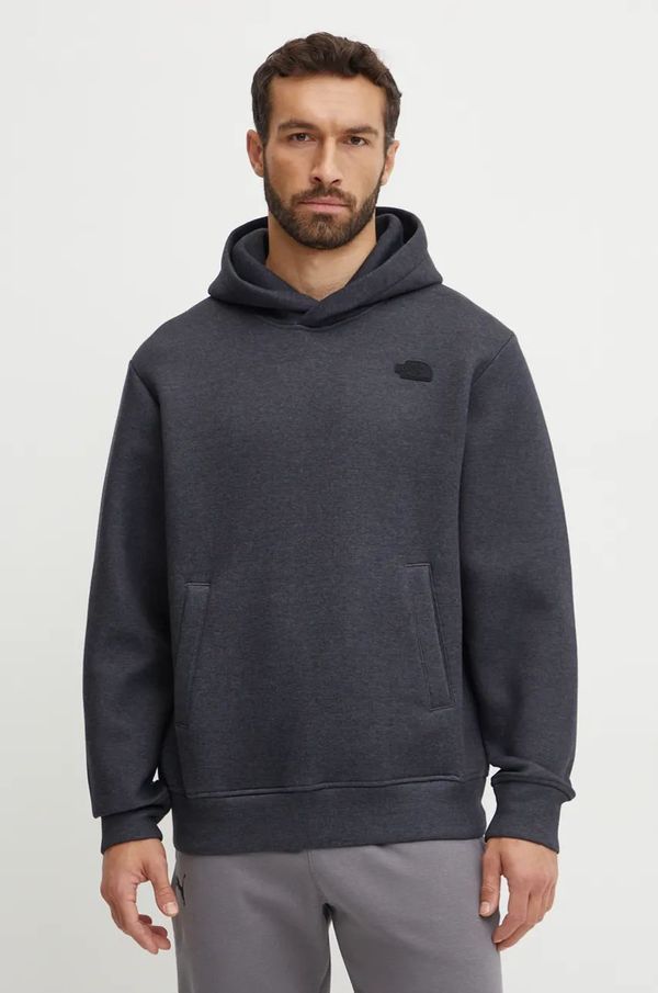 The North Face Dukserica The North Face Pull-on Hoodie za muškarce, boja: crna, s kapuljačom, bez uzorka, NF0A8AMBKS71