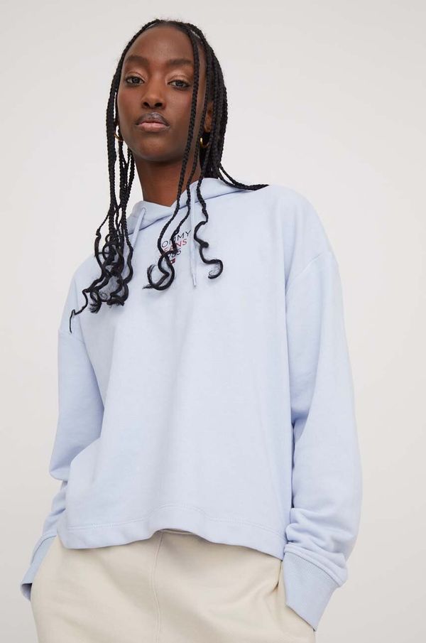 Tommy Jeans Dukserica Tommy Jeans za žene, s kapuljačom, s tiskom, DW0DW17322