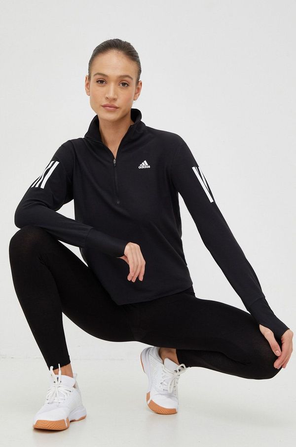 adidas Performance Dukserica za trčanje adidas Performance own the run boja: crna